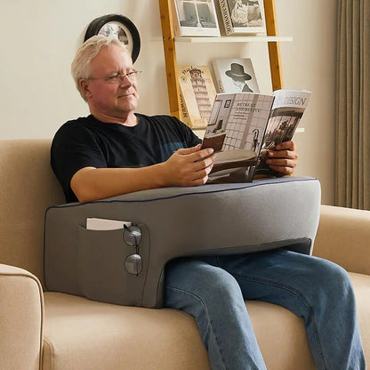 Portable Lap Laptop Desk Arm Rest Reading Pillow